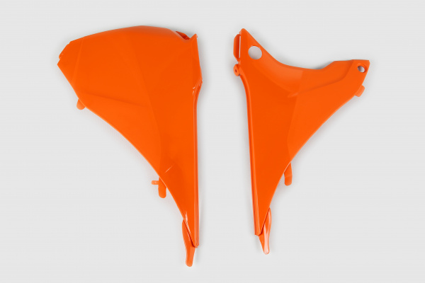 Mixed spare parts / Airbox cover - orange 127 - Ktm - REPLICA PLASTICS - KT04054-127 - UFO Plast