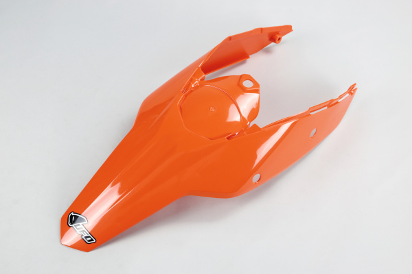 Rear fender - orange 127 - Ktm - REPLICA PLASTICS - KT04021-127 - UFO Plast