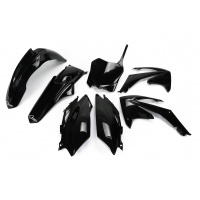 Plastic Kit black for Honda CRF 250R (2011-13) - CRF 450R (2011-12) - REPLICA PLASTICS - HOKIT115-001 - Ufo Plast