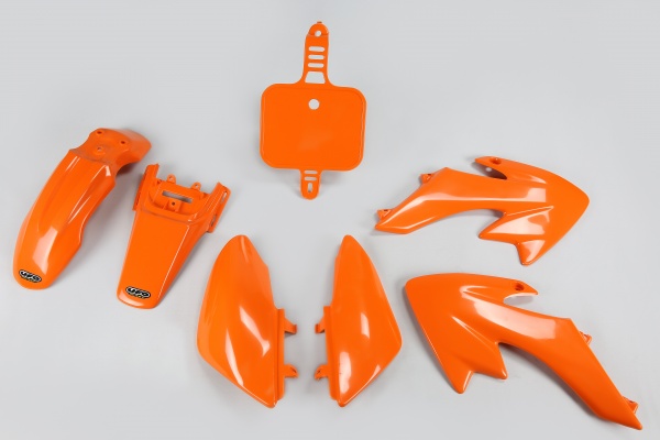 Plastic kit Honda - orange 127 - REPLICA PLASTICS - HO36004-127 - UFO Plast