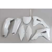 Plastic Kit white for Honda CRF 250RX (2019-21) - CRF 450RX (2017-20) - REPLICA PLASTICS - HOKIT120-041 - Ufo Plast Plastic Kit white for Honda CRF 250RX (2019-21) - CRF 450RX (2017-20) - REPLICA PLASTICS - HOKIT120-041 - Ufo Plast