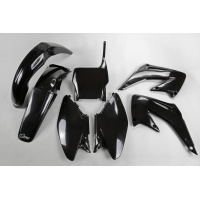 Plastic Kit black for Honda CR 125 (2005-07) - CR 250 (2005-07) - REPLICA PLASTICS - HOKIT103-001 - Ufo Plast Plastic Kit black for Honda CR 125 (2005-07) - CR 250 (2005-07) - REPLICA PLASTICS - HOKIT103-001 - Ufo Plast