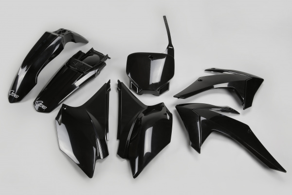 Plastic kit Honda - black - REPLICA PLASTICS - HOKIT118-001 - UFO Plast