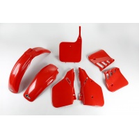 Plastic kit Honda - red 061 - REPLICA PLASTICS - HOKIT093-061 - UFO Plast