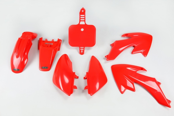 Plastic kit Honda - red 070 - REPLICA PLASTICS - HO36004-070 - UFO Plast
