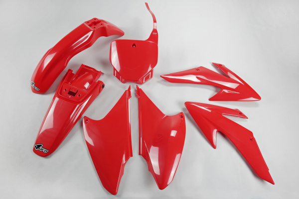 Plastic kit Honda - red 070 - REPLICA PLASTICS - HOKIT117-070 - UFO Plast