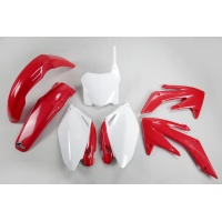 Plastic Kit OEM Color 08 for Honda CRF 250R (2008-09) - REPLICA PLASTICS - HOKIT112-999 - Ufo Plast