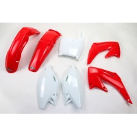 Plastic Kit OEM Color for Honda CR 125 (2002-03) - CR 250 (2002-03) - REPLICA PLASTICS - HOKIT101-999 - Ufo Plast Plastic Kit OEM Color for Honda CR 125 (2002-03) - CR 250 (2002-03) - REPLICA PLASTICS - HOKIT101-999 - Ufo Plast
