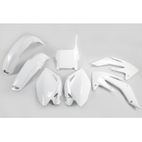 Plastic Kit white for Honda CRF 250R (2006-07) - REPLICA PLASTICS - HOKIT105-041 - Ufo Plast Plastic Kit white for Honda CRF 250R (2006-07) - REPLICA PLASTICS - HOKIT105-041 - Ufo Plast