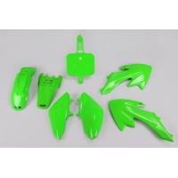 Plastic Kit green for Honda CRF 50 (2004-25) - REPLICA PLASTICS - HO36004-026 - Ufo Plast Plastic Kit green for Honda CRF 50 (2004-25) - REPLICA PLASTICS - HO36004-026 - Ufo Plast