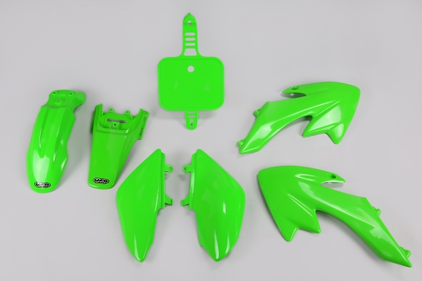Plastic kit Honda - green - REPLICA PLASTICS - HO36004-026 - UFO Plast