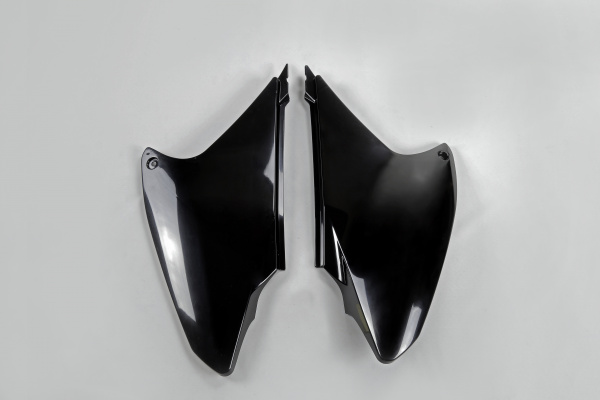 Side panels - black - Honda - REPLICA PLASTICS - HO04651-001 - UFO Plast