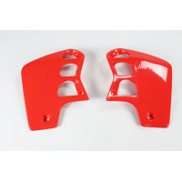 Radiator covers - red 061 - Honda - REPLICA PLASTICS - HO02620-061 - UFO Plast