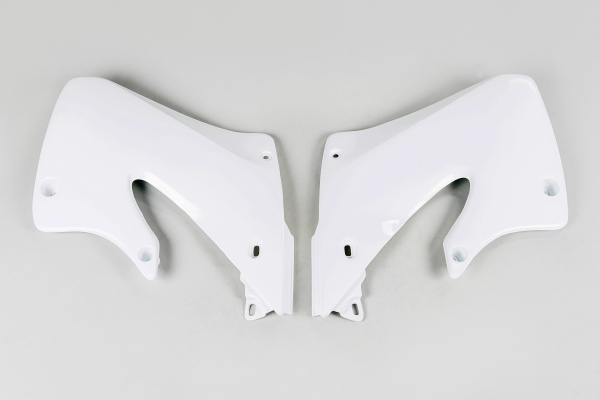 Radiator covers - white 041 - Honda - REPLICA PLASTICS - HO03601-041 - UFO Plast