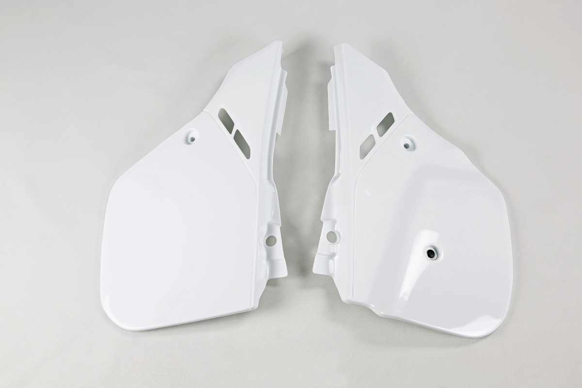Side panels - white 041 - Honda - REPLICA PLASTICS - HO02611-041 - UFO Plast