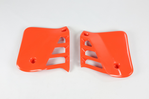 Radiator covers - orange CR 90 - Honda - REPLICA PLASTICS - HO02603-121 - UFO Plast