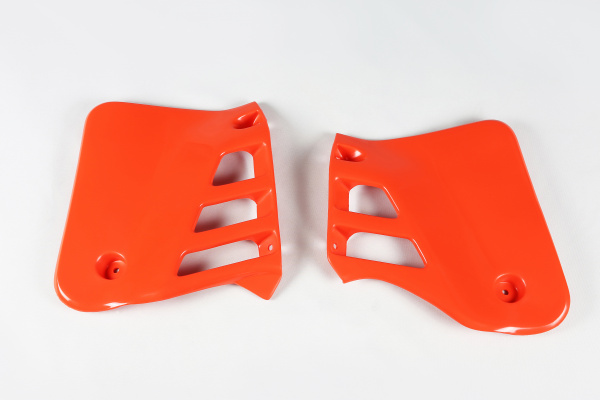 Radiator covers - orange CR 90 - Honda - REPLICA PLASTICS - HO02602-121 - UFO Plast