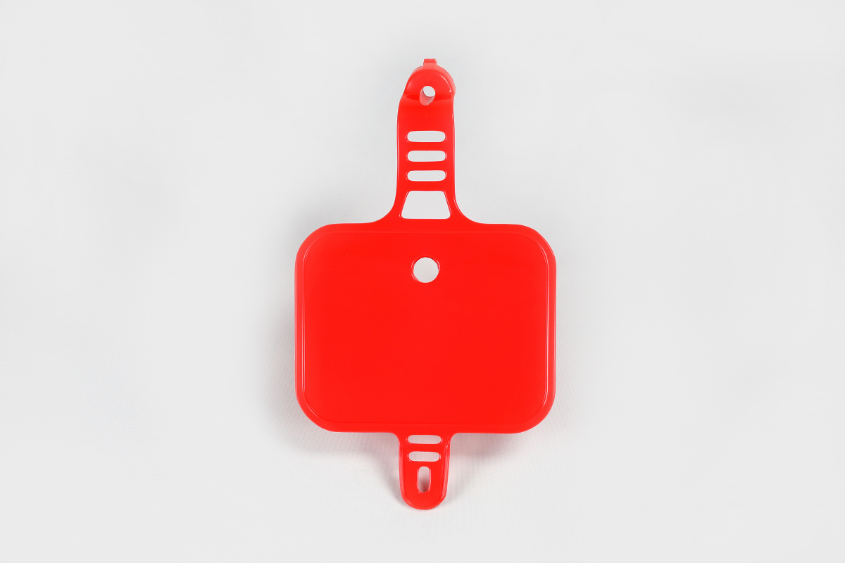 Front Number Plate red for Honda CRF 50 (2004-25) - REPLICA PLASTICS - HO03642-070 - Ufo Plast