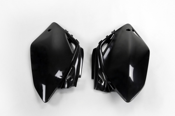 Side panels - black - Honda - REPLICA PLASTICS - HO03656-001 - UFO Plast