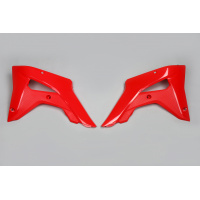 Radiator covers - red 070 - Honda - REPLICA PLASTICS - HO04683-070 - UFO Plast