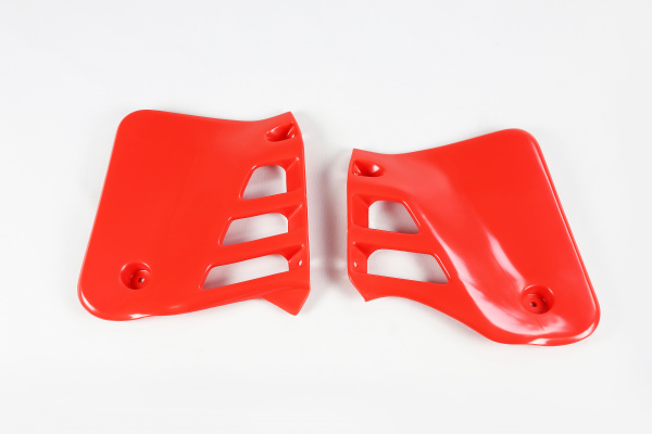 Radiator covers - red 061 - Honda - REPLICA PLASTICS - HO02602-061 - UFO Plast