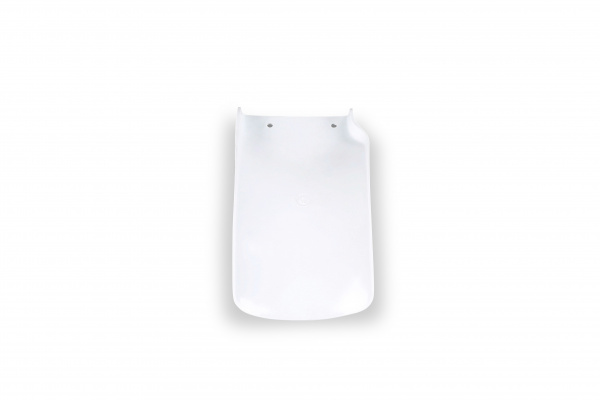 Rear shock mud plate - white 041 - Honda - REPLICA PLASTICS - HO02659-041 - UFO Plast