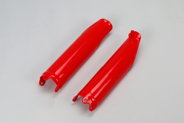Fork slider protectors - red 070 - Honda - REPLICA PLASTICS - HO04640-070 - UFO Plast