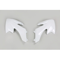 Radiator covers - white 041 - Honda - REPLICA PLASTICS - HO03643-041 - UFO Plast