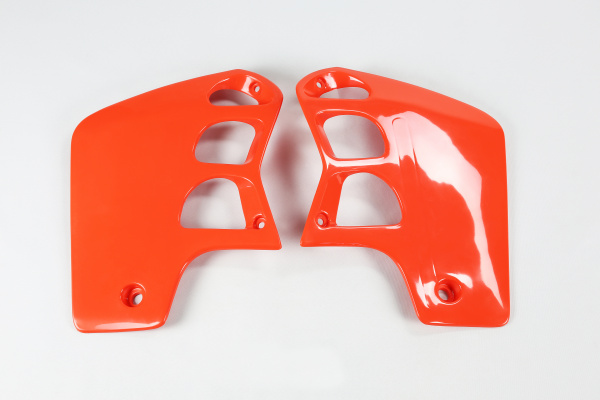 Radiator covers - orange CR 90 - Honda - REPLICA PLASTICS - HO02620-121 - UFO Plast