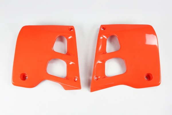 Radiator covers - orange CR 90 - Honda - REPLICA PLASTICS - HO02625-121 - UFO Plast