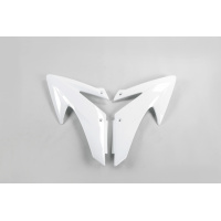 Radiator covers - white 041 - Honda - REPLICA PLASTICS - HO04650-041 - UFO Plast