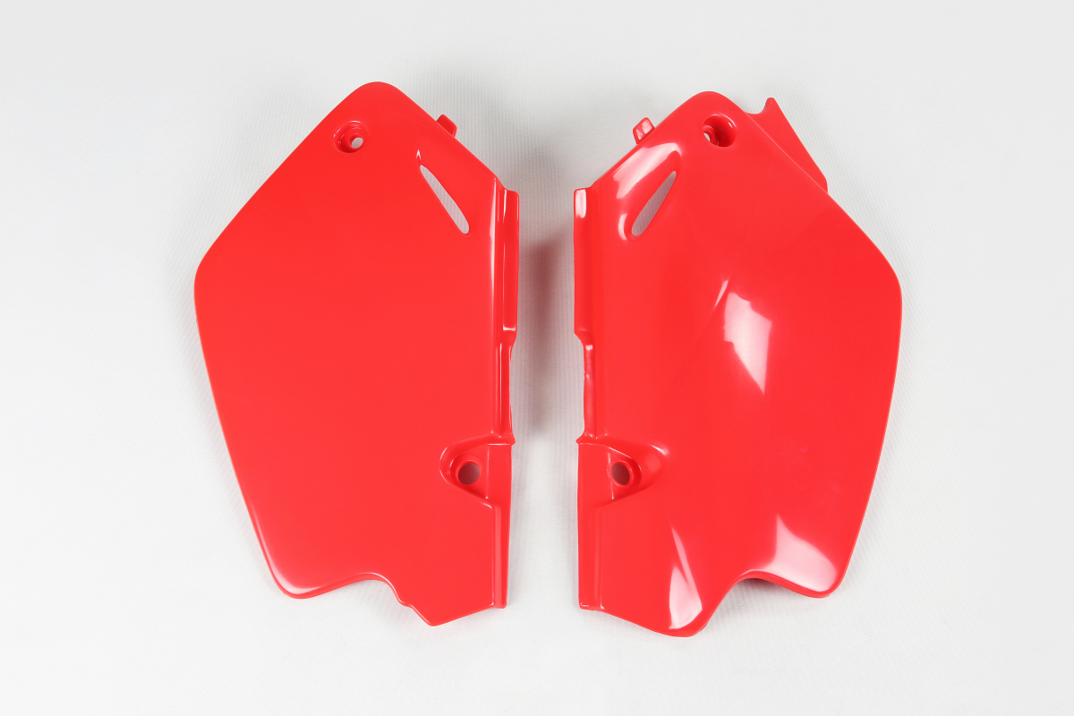 Side Panels red for Honda CR 80 R (1996-02) - REPLICA PLASTICS - HO03626-070 - Ufo Plast