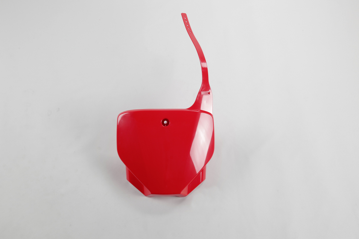 Front Number Plate red - Ufo Plast - Ufo Plast United States / World