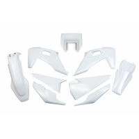 Plastic Kit white for Husqvarna TE 250 - FE 250 - TE 300 - FE 350 - FE 450 - FE 501 - TX 125 - TX 250 - TX 300 - TE 150 - REP... Plastic Kit white for Husqvarna TE 250 - FE 250 - TE 300 - FE 350 - FE 450 - FE 501 - TX 125 - TX 250 - TX 300 - TE 150 - REP...