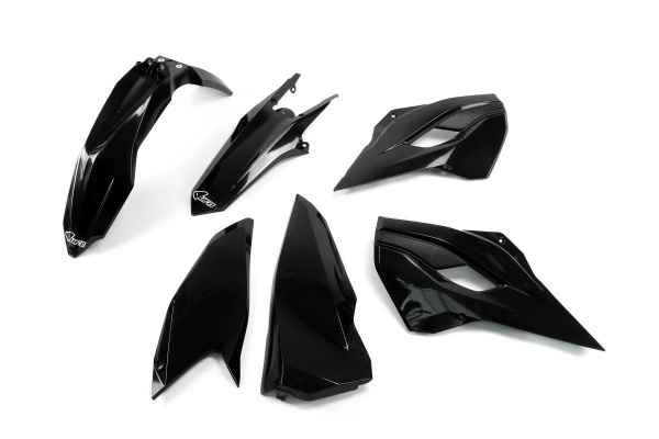 Plastic kit Husqvarna - black - REPLICA PLASTICS - HUKIT615-001 - UFO Plast