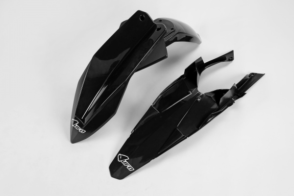 Fenders kit - black - Husqvarna - REPLICA PLASTICS - HUFK612-001 - UFO Plast