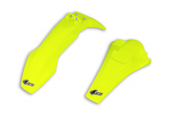 Fenders kit - neon yellow - Husqvarna - REPLICA PLASTICS - HUFK618-DFLU - UFO Plast