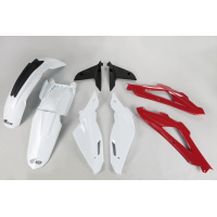 Plastic Kit OEM Color 09-10 for Husqvarna TC 250 (2008-10) - TC 125 (2008-10) - REPLICA PLASTICS - HUKIT609-999 - Ufo Plast Plastic Kit OEM Color 09-10 for Husqvarna TC 250 (2008-10) - TC 125 (2008-10) - REPLICA PLASTICS - HUKIT609-999 - Ufo Plast