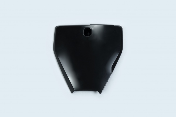 Front number plate - black - Husqvarna - REPLICA PLASTICS - HU03386-001 - UFO Plast