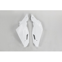 Side Panels white for Husqvarna TC 250 (2008-13) - TE 250 (2008-13) - TC 310 (2008-13) - TE 310 (2008-13) - REPLICA PLASTICS ...