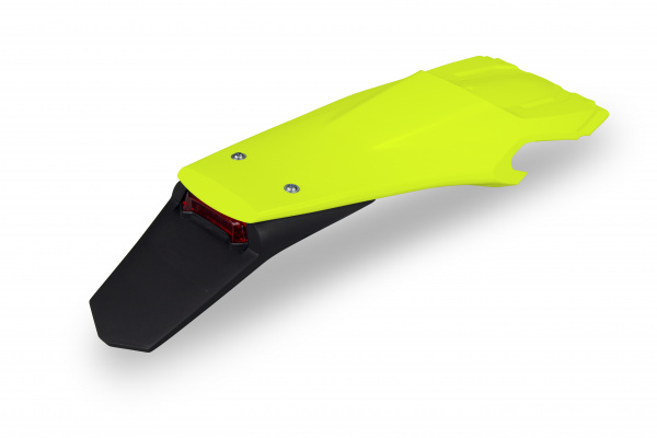Rear fender / Enduro LED - neon yellow - Husqvarna - REPLICA PLASTICS - HU03398-DFLU - UFO Plast