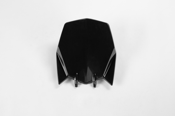 Front number plate - black - Husqvarna - REPLICA PLASTICS - HU03343-001 - UFO Plast