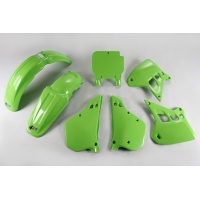 Plastic Kit OEM Color 91 for Kawasaki KX 250 (1990-91) - REPLICA PLASTICS - KAKIT188-999A - Ufo Plast