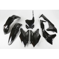 Plastic Kit black for Kawasaki KXF 250 (2017) - REPLICA PLASTICS - KAKIT224-001 - Ufo Plast Plastic Kit black for Kawasaki KXF 250 (2017) - REPLICA PLASTICS - KAKIT224-001 - Ufo Plast