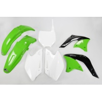 Plastic Kit OEM Color for Kawasaki KXF 250 (2006) - REPLICA PLASTICS - KAKIT204-999 - Ufo Plast