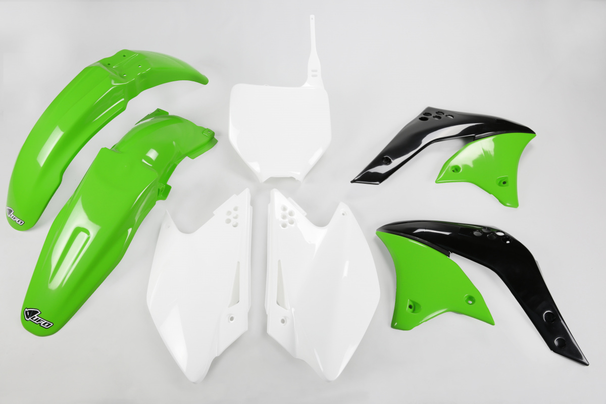 Plastic Kit OEM Color for Kawasaki KXF 250 (2006) - REPLICA PLASTICS - KAKIT204-999 - Ufo Plast