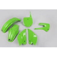 Plastic Kit green for Kawasaki KX 85 (2000) - REPLICA PLASTICS - KAKIT206-026 - Ufo Plast