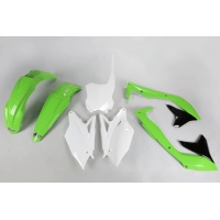 Plastic Kit OEM Color for Kawasaki KXF 450 (2018) - REPLICA PLASTICS - KAKIT226-999 - Ufo Plast