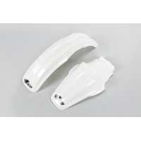 Fenders Kit white for Kawasaki KX 85 (2000-12) - REPLICA PLASTICS - KAFK206-047 - Ufo Plast
