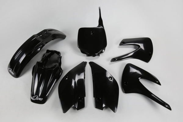 Complete body kit - black - Kawasaki - REPLICA PLASTICS - KAKIT214-001 - UFO Plast